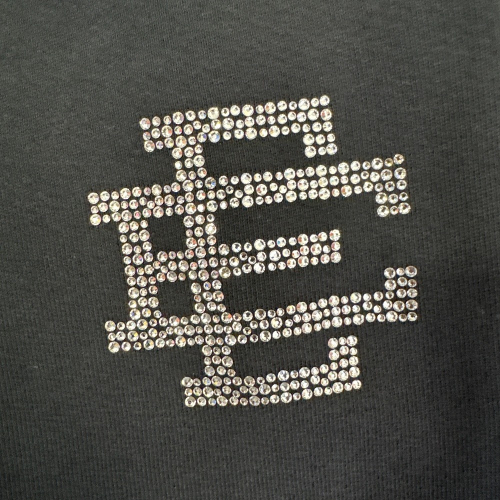 Eric Emanuel EE Basic Core Swarovski SET Size Small - Hoodie + Sweatpants - Picture 9 of 13